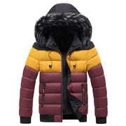 Splicing down jacket | Men Puff jacket |puffer jacket outfit