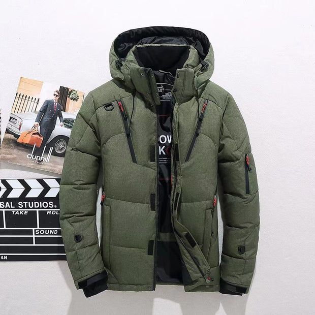 Outdoor Leisure Winter Thickened Men's Coat